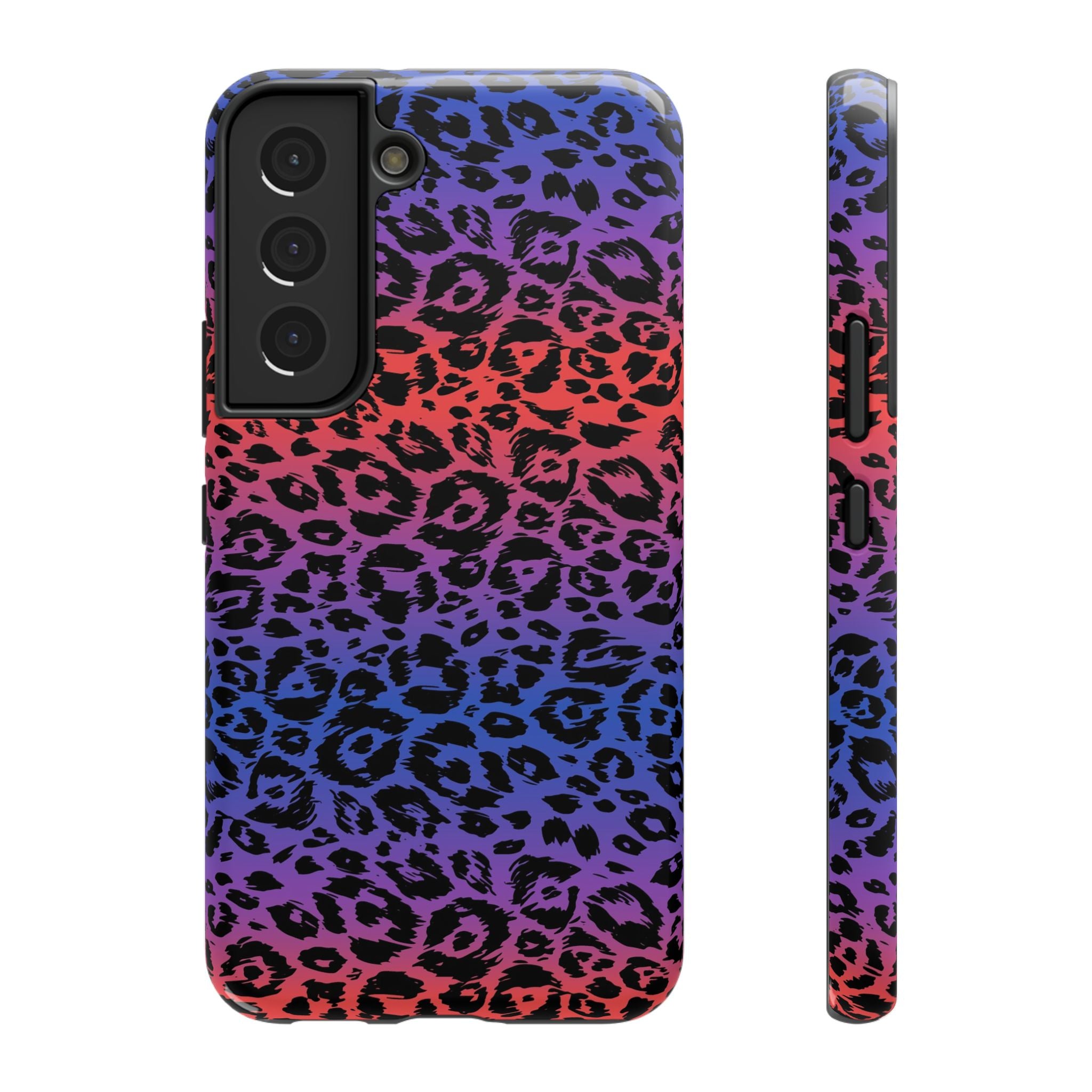 Leopard Gradient Tough Samsung Case