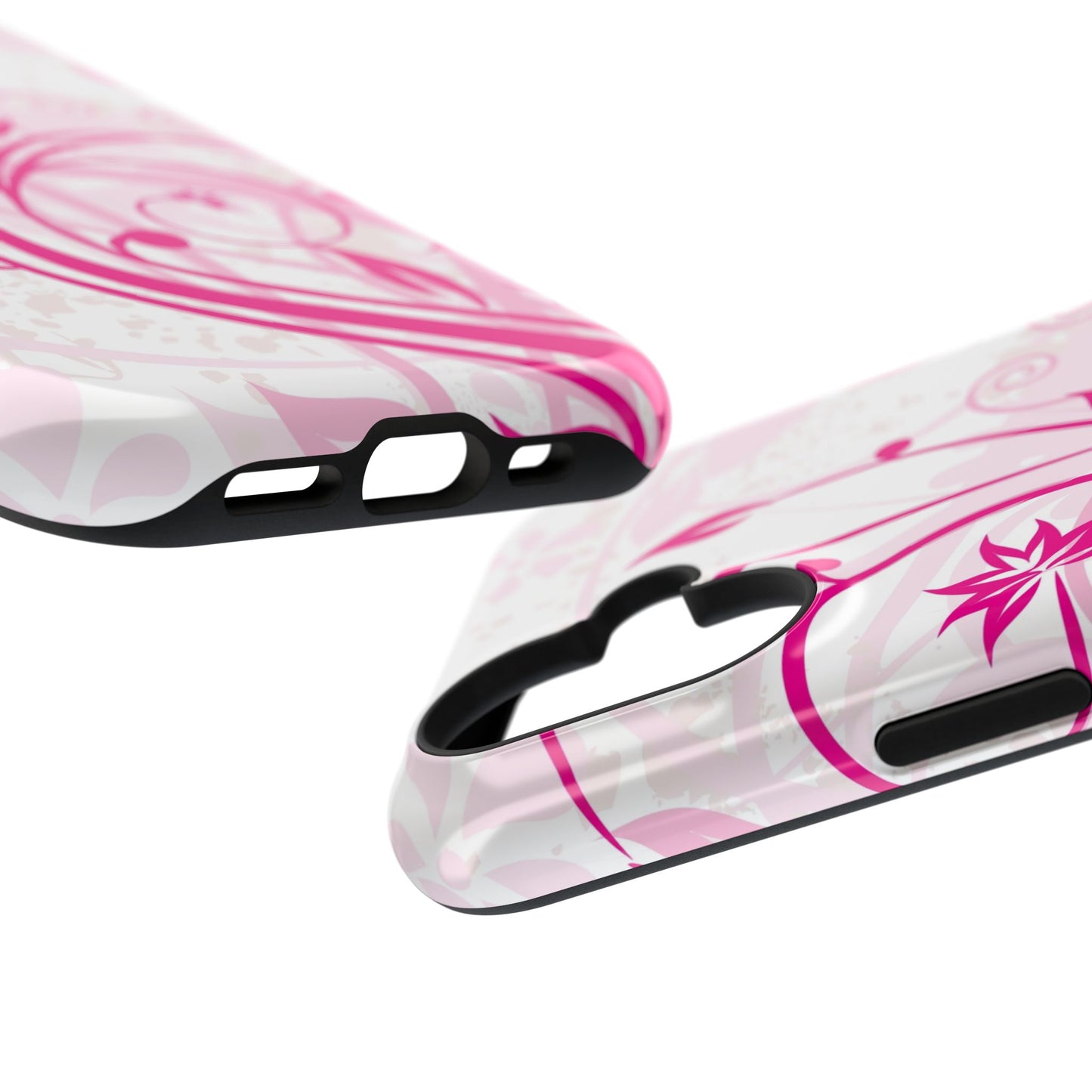 Flora Fuchsia Tough iPhone Case