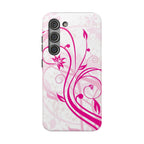 Flora Fuchsia Tough Samsung Case