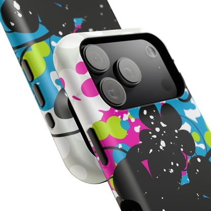 Electric Bloom Tough iPhone Case