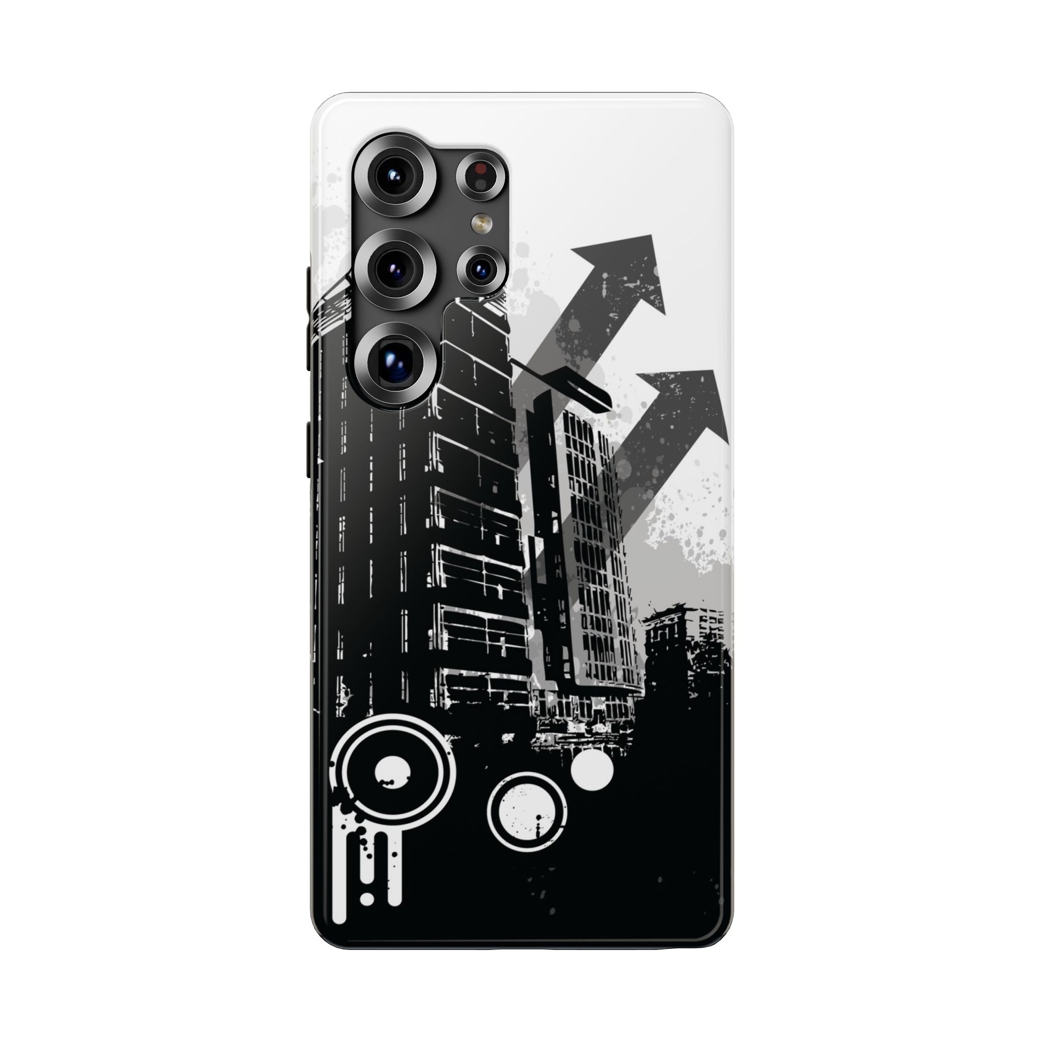 Monochrome City Tough Samsung Case