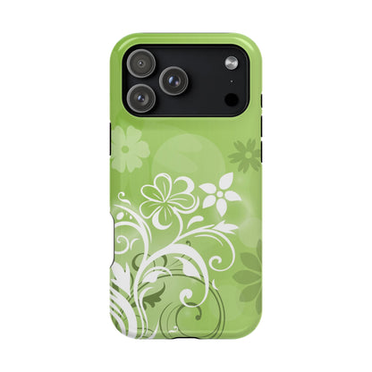 Green Mood Tough iPhone Case