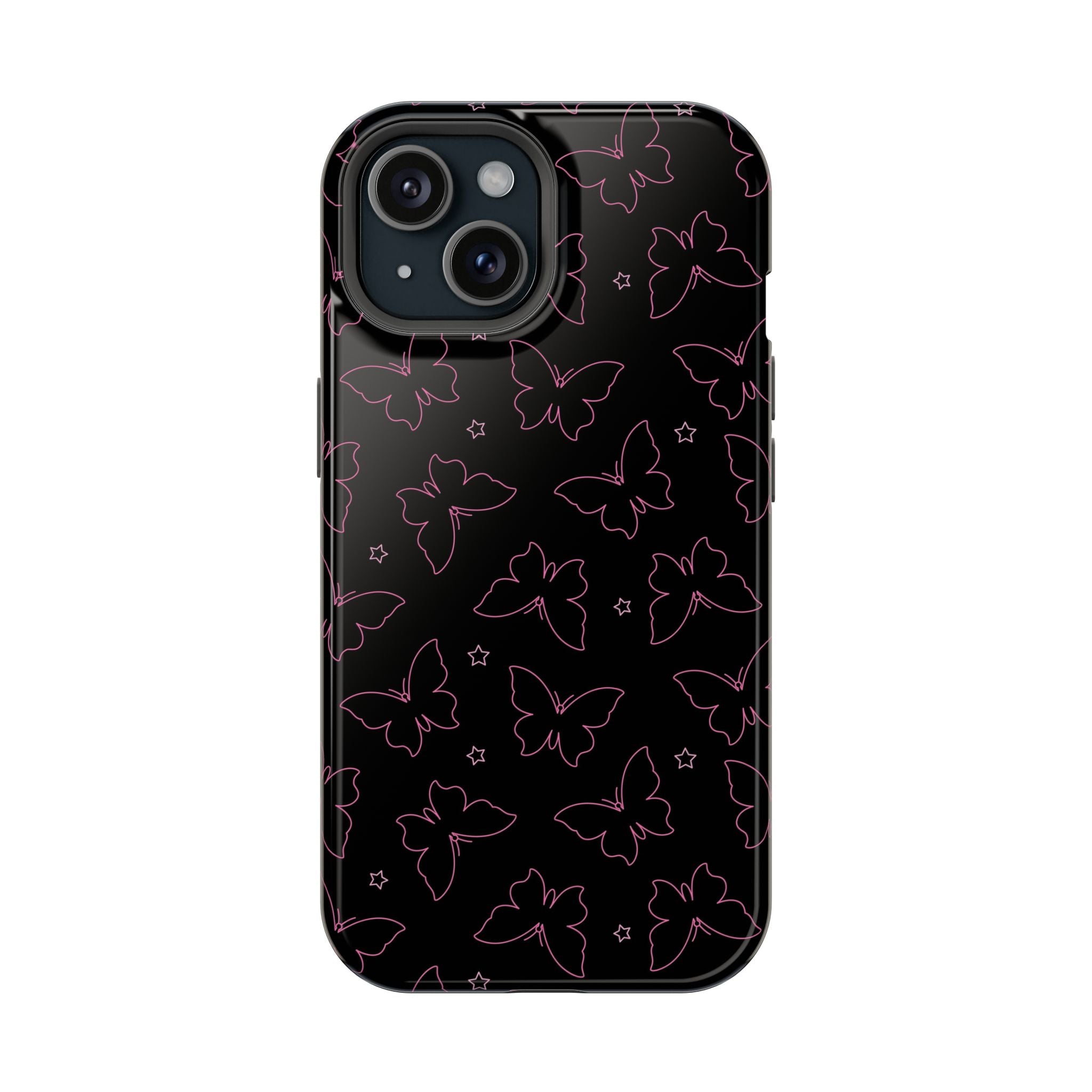 Midnight Flutter Tough iPhone Case