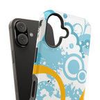 Cloud Circuit Tough iPhone Case
