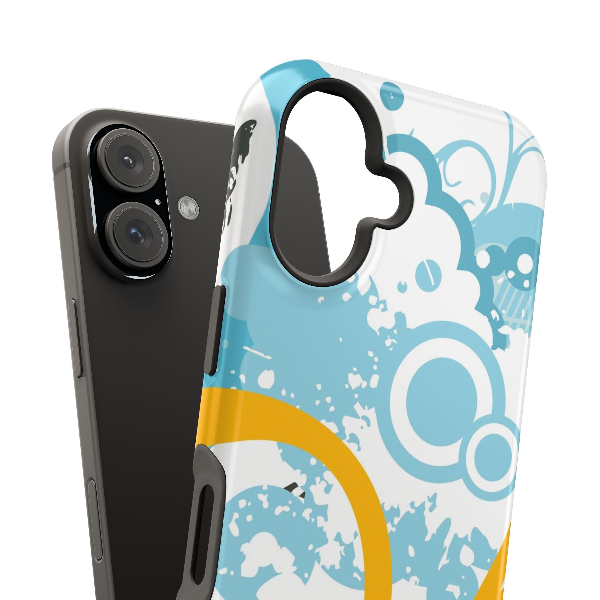 Cloud Circuit Tough iPhone Case