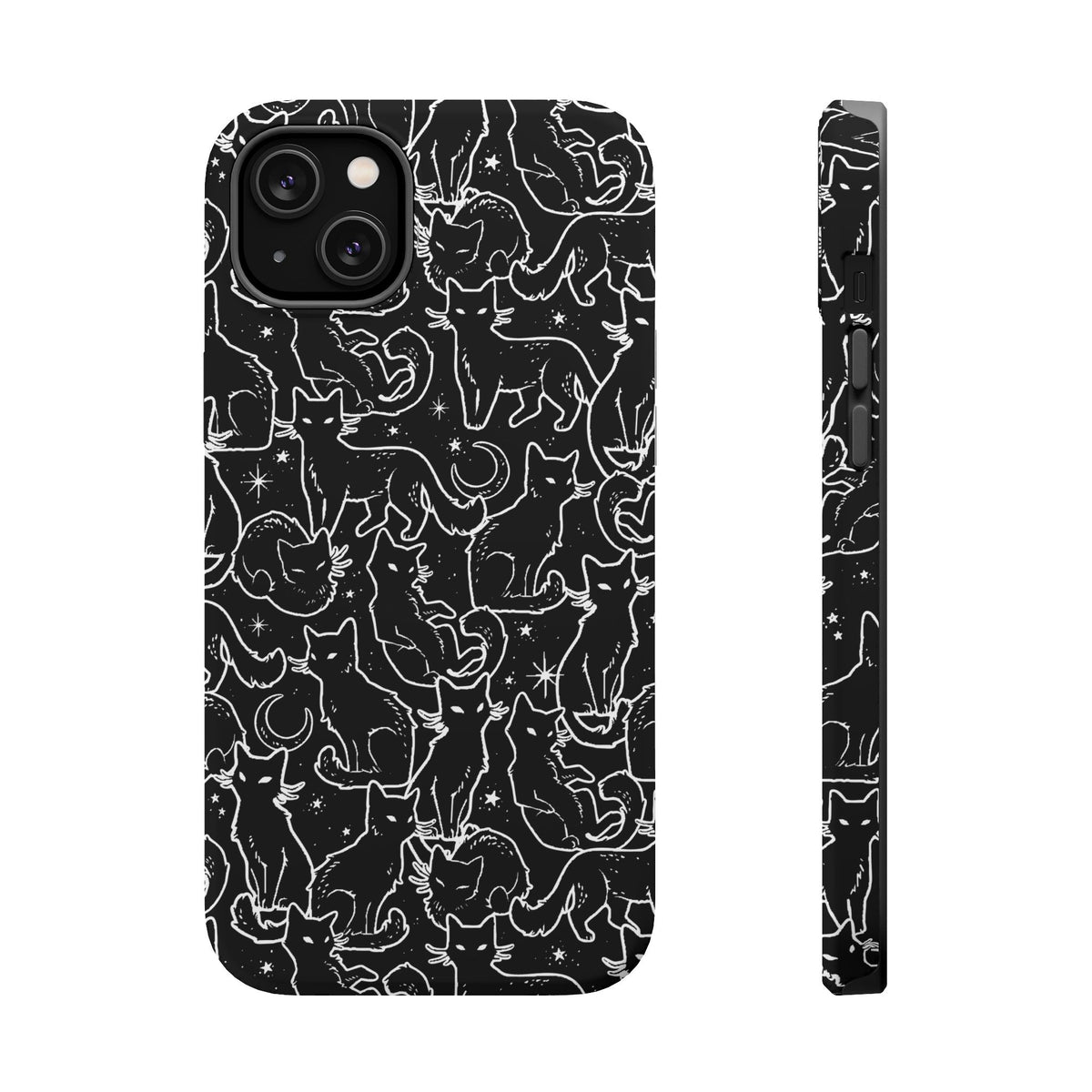 Black Cats MagSafe Tough iPhone Case