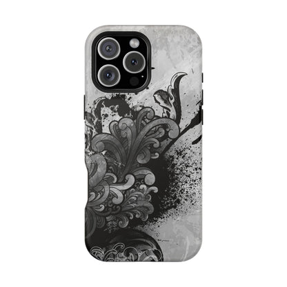 Charcoal Echo Tough iPhone Case
