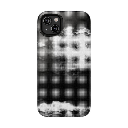 Cloud Block Tough iPhone Case