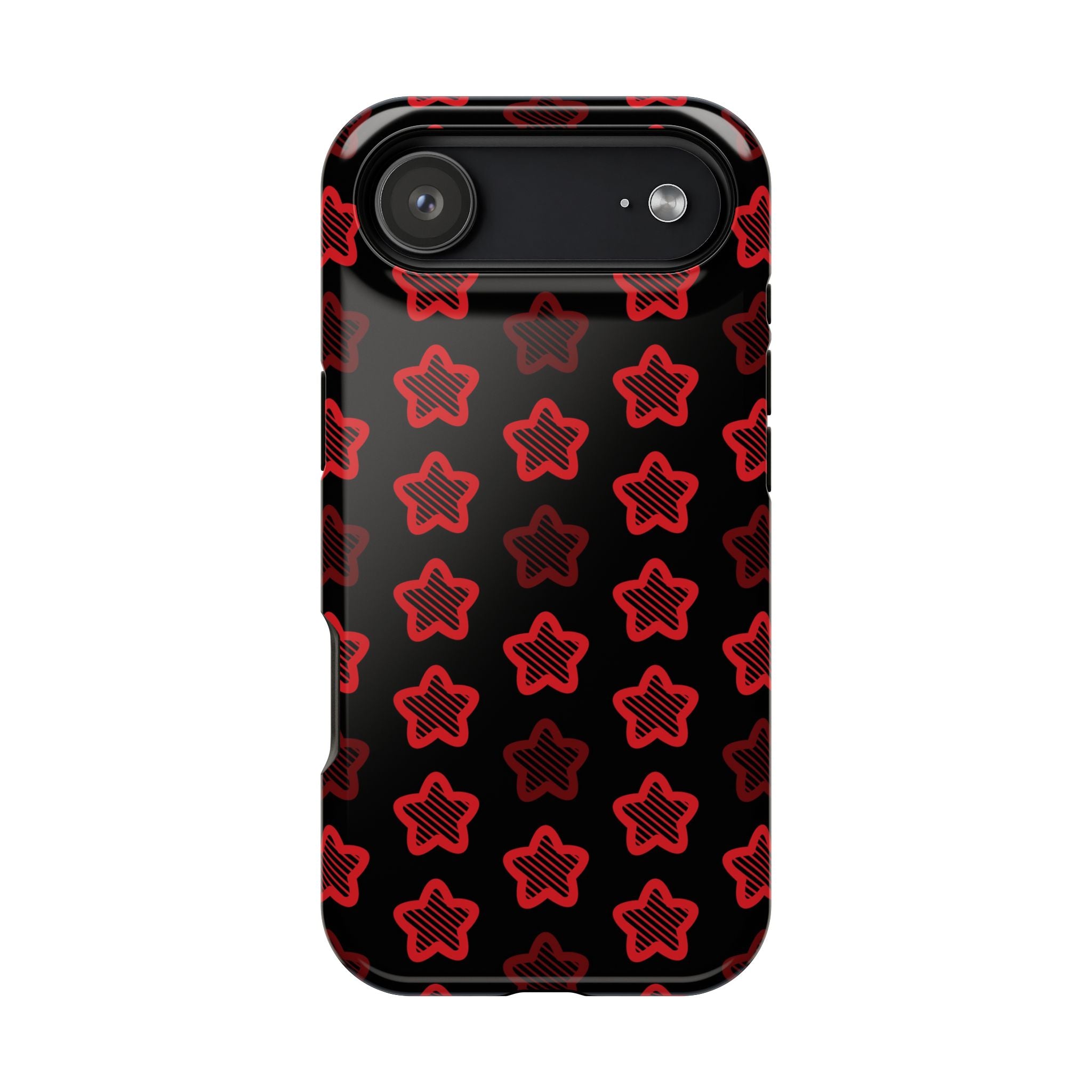 Red Stars Tough iPhone Case