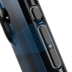 Blue Flannel Tough iPhone Case