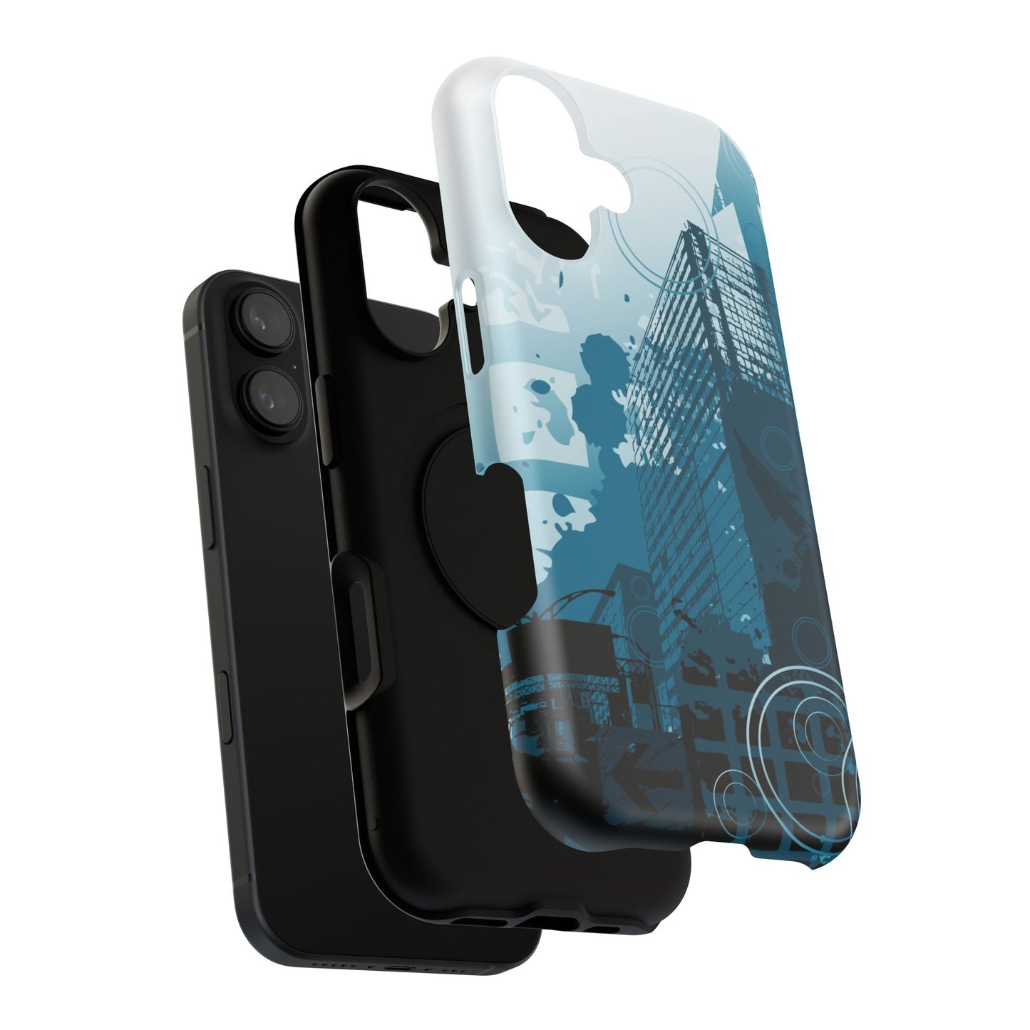 City Blue Tough iPhone Case