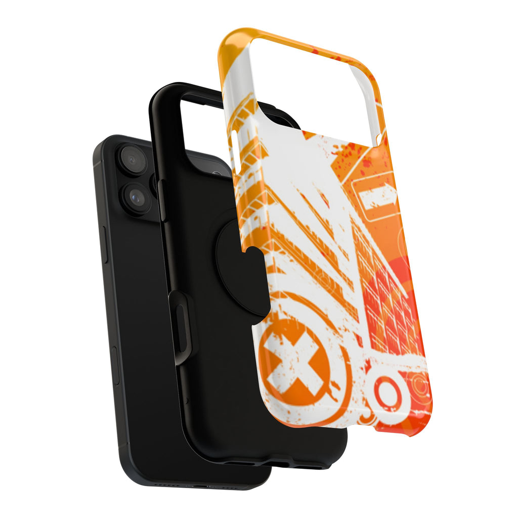 Tangerine Haze Tough iPhone Case