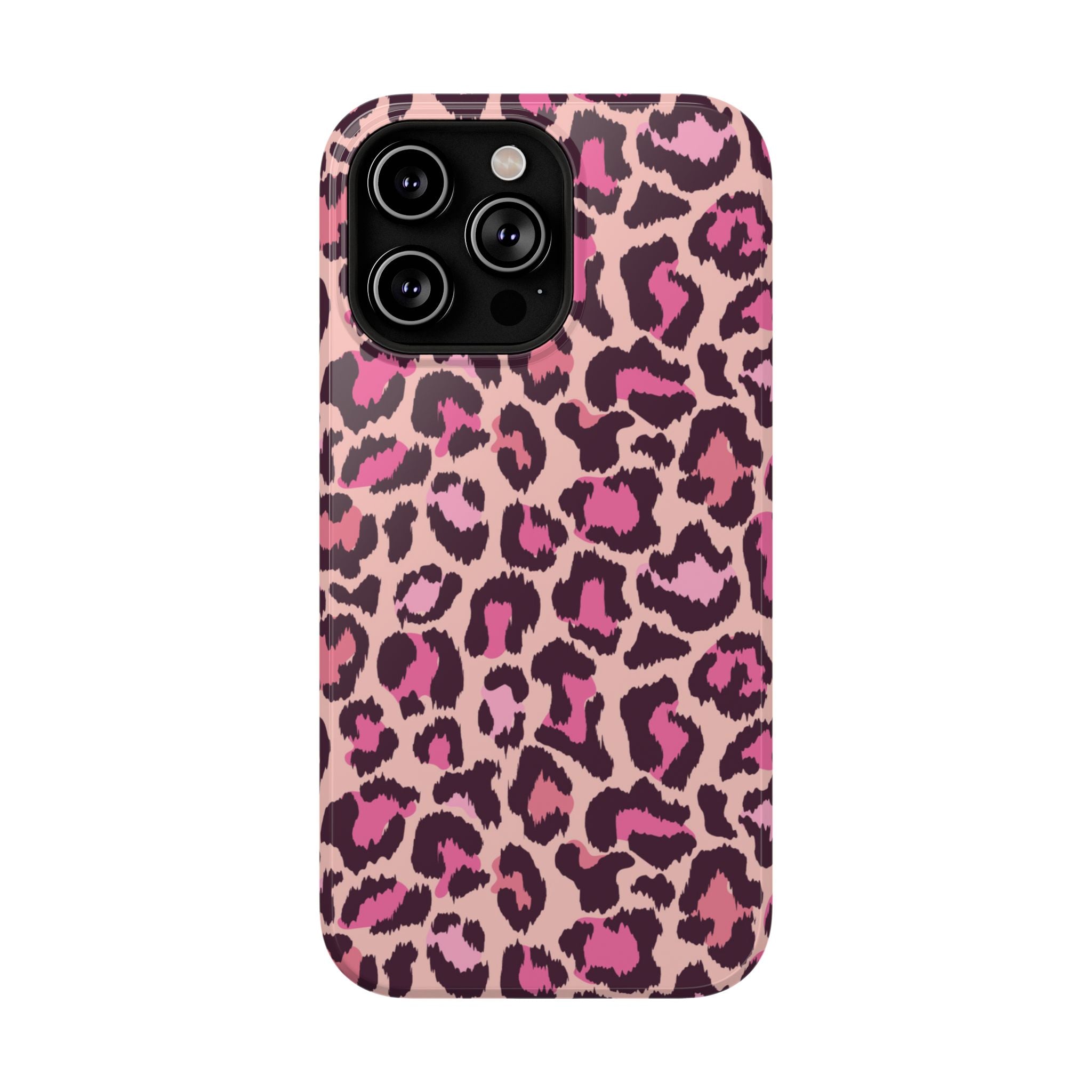 Pink Leopard Tough iPhone Case