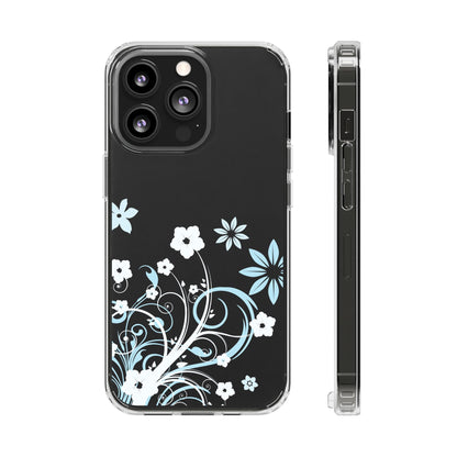 Blue Haze Clear Phone Case