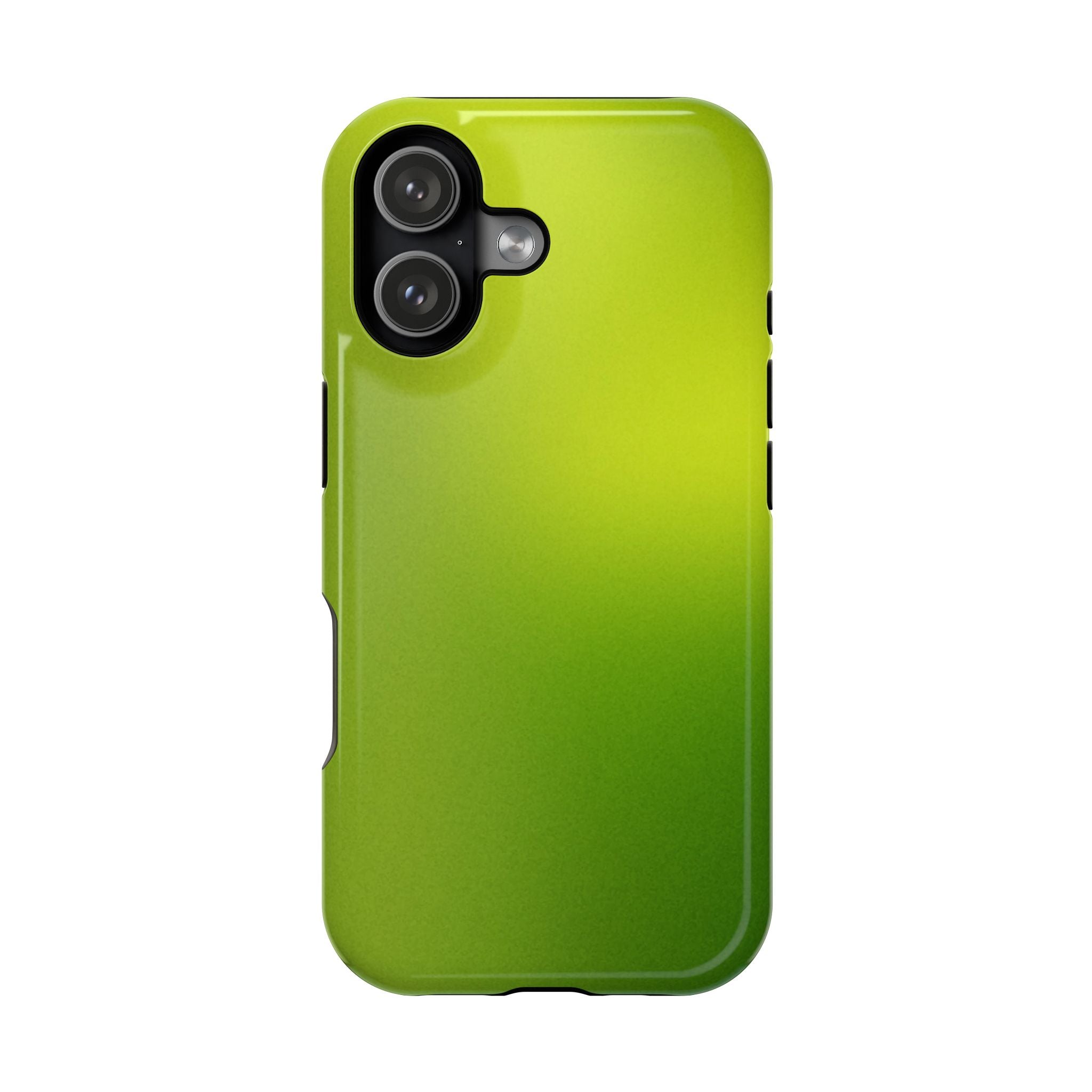 Lime Glow Tough iPhone Case