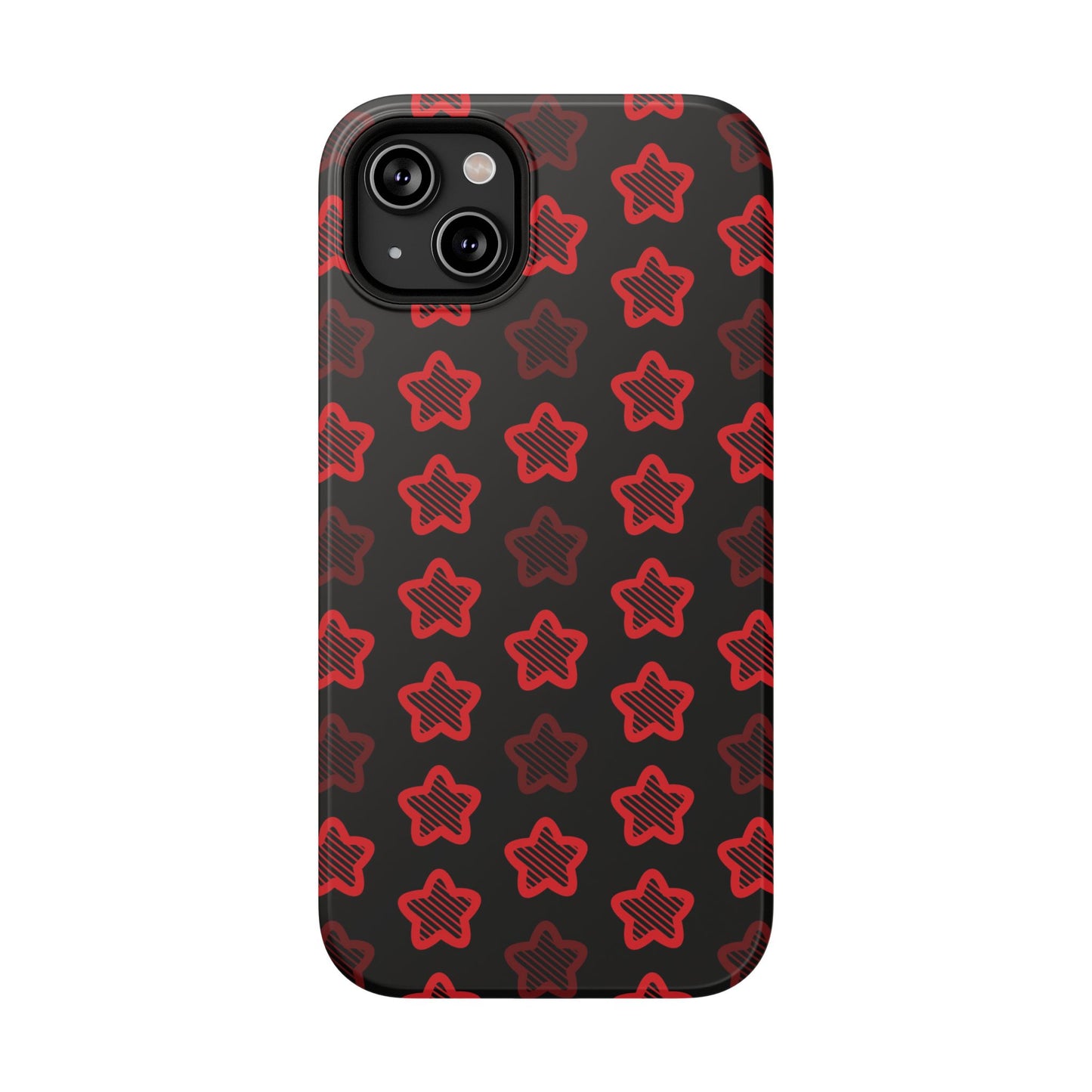 Red Stars Tough iPhone Case