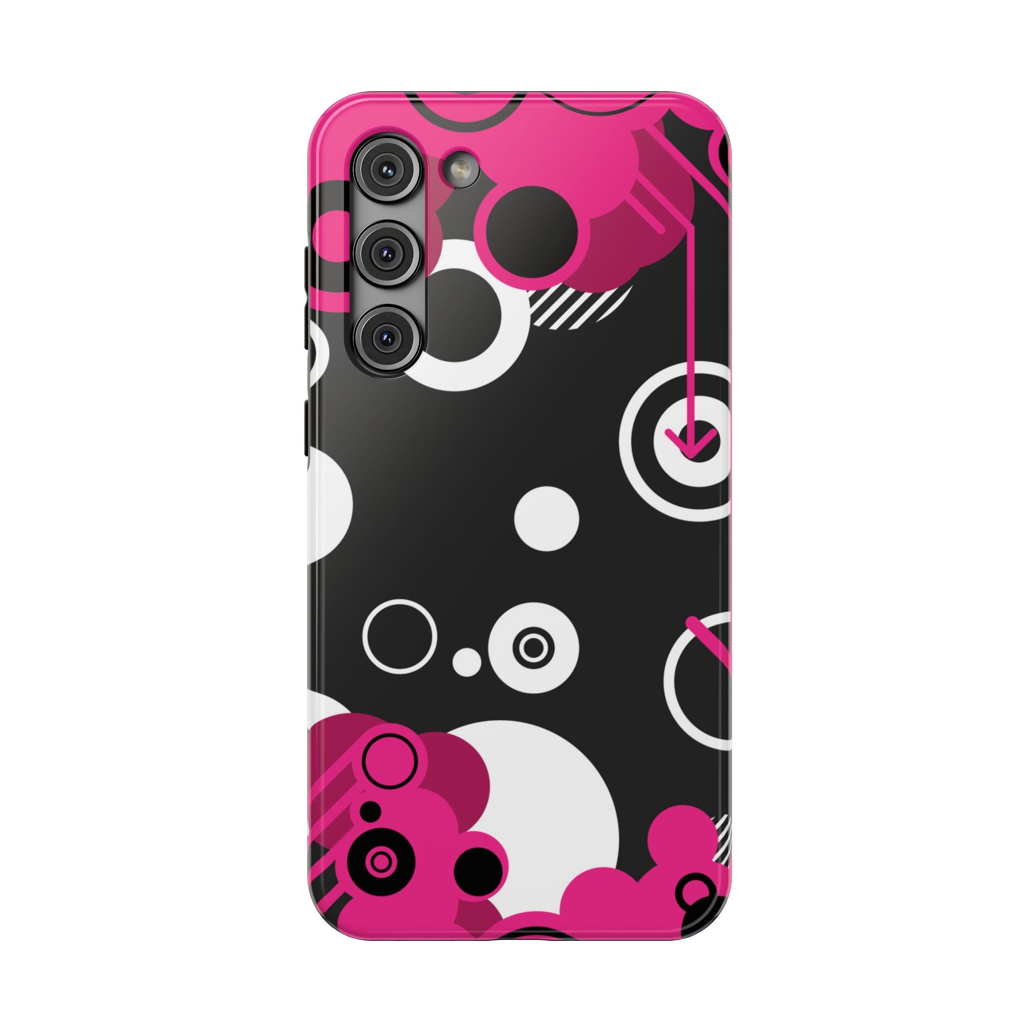 Pink Arrow Tough Samsung Case