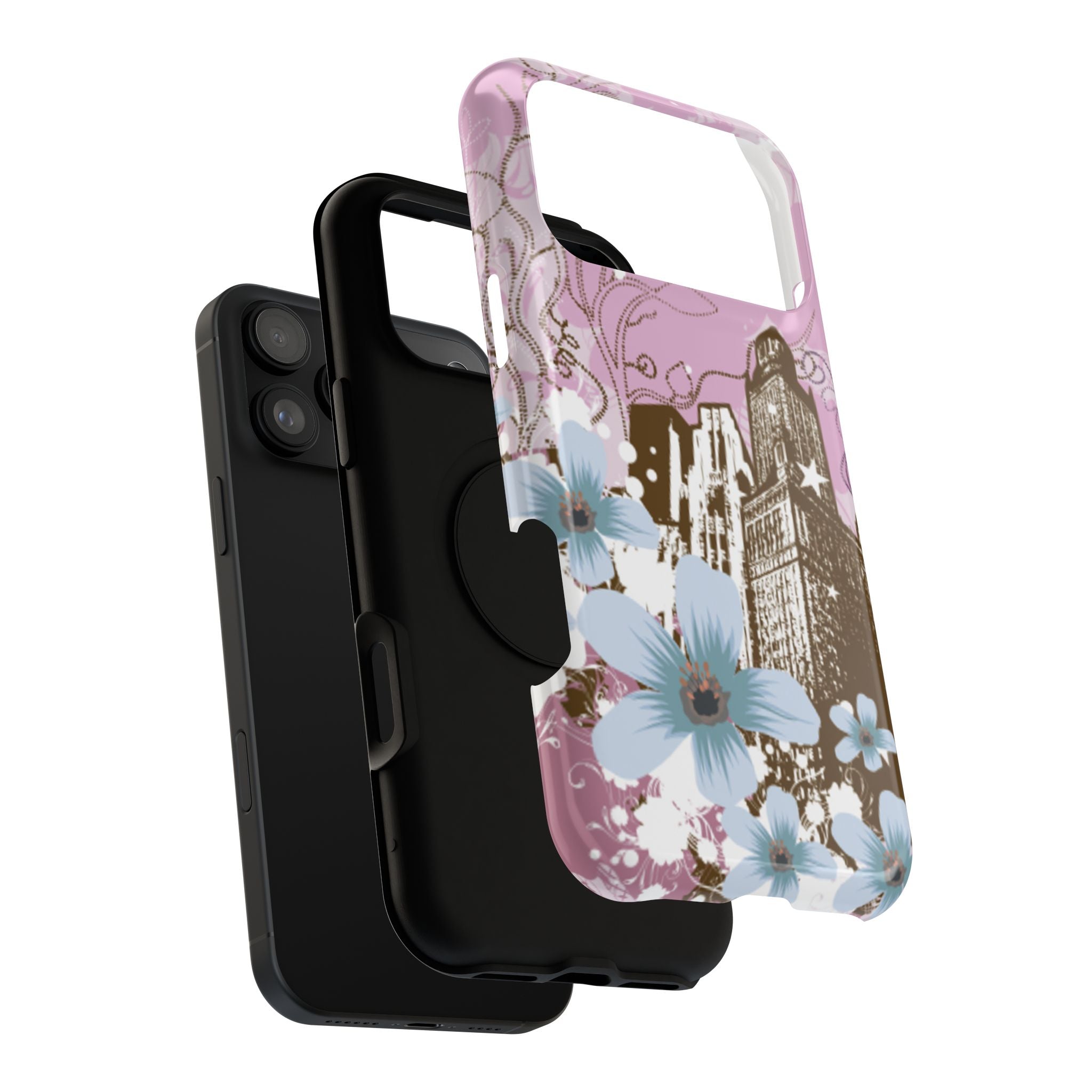 Purple Hour Tough iPhone Case
