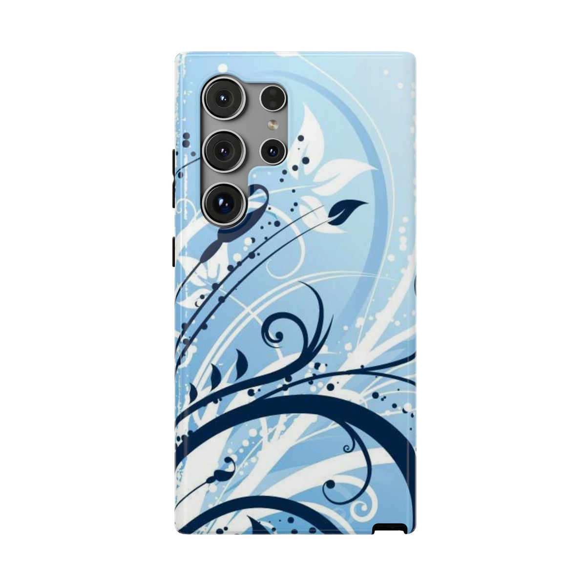 Bloom in Blue Tough Samsung Case