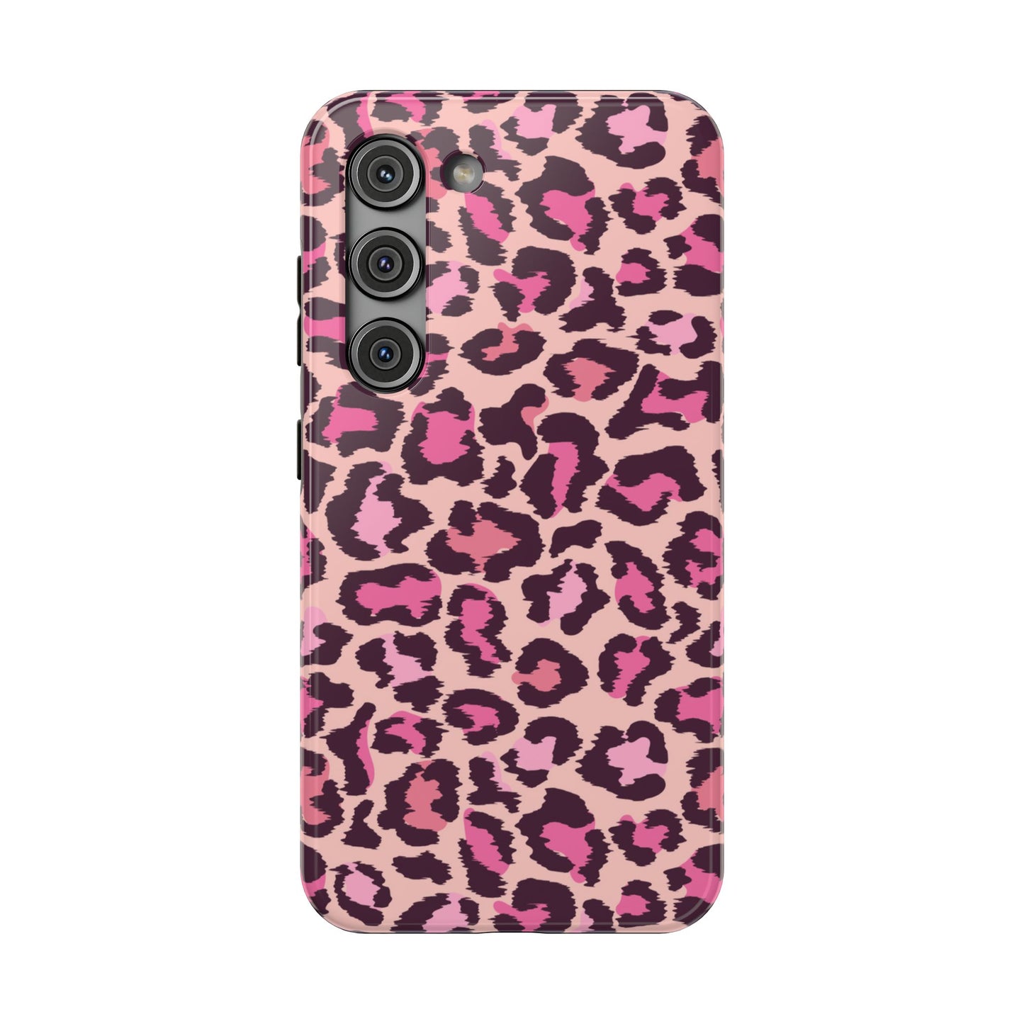 Pink Leopard Tough Samsung Case