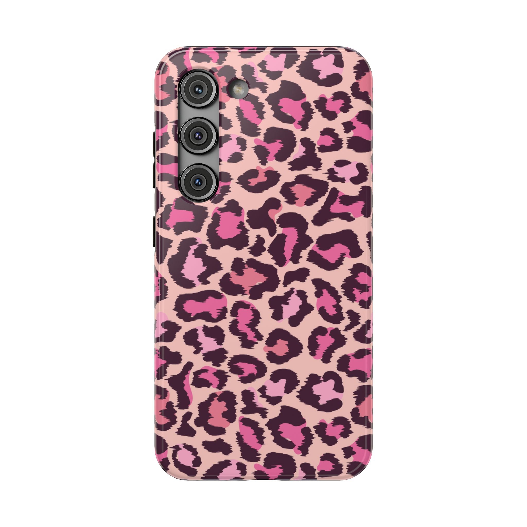 Pink Leopard Tough Samsung Case