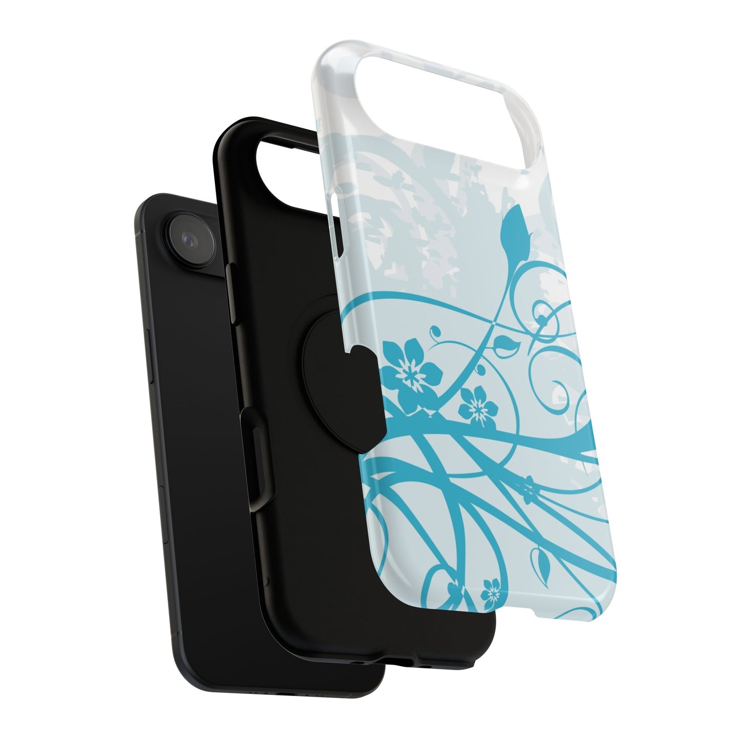 Blue Bloom Tough iPhone Case