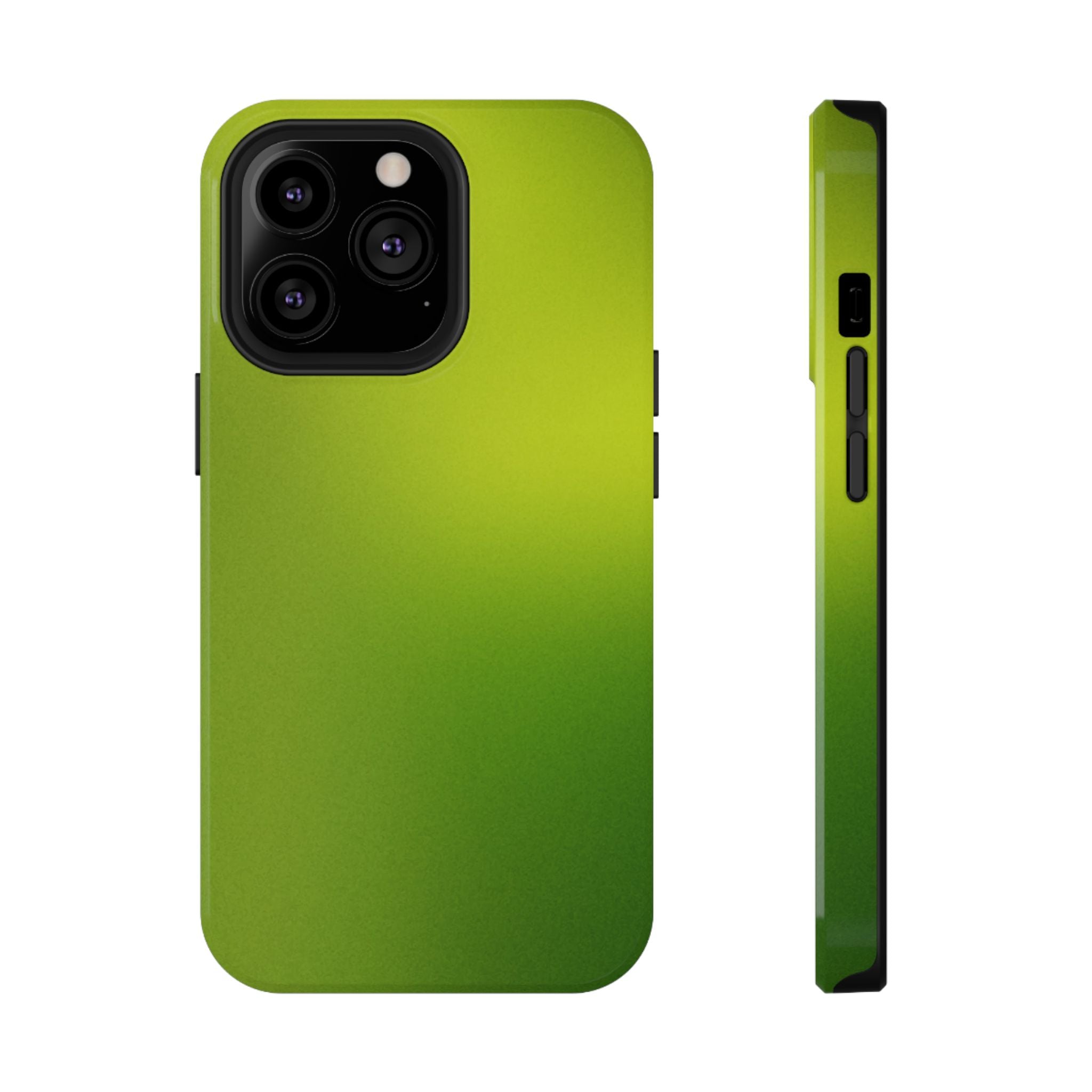 Lime Glow Tough iPhone Case