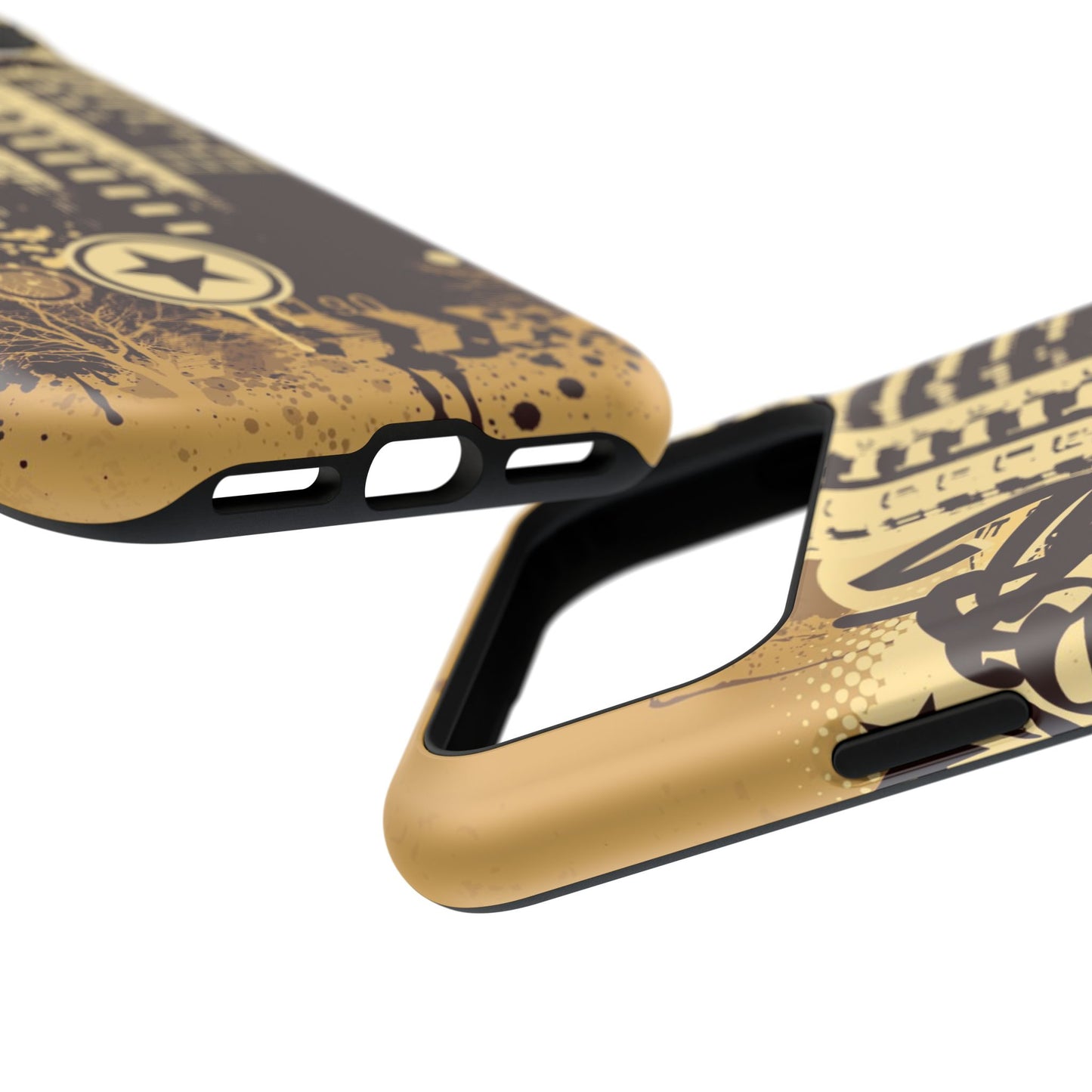 Brown City Tough iPhone Case