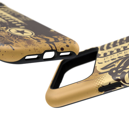 Brown City Tough iPhone Case