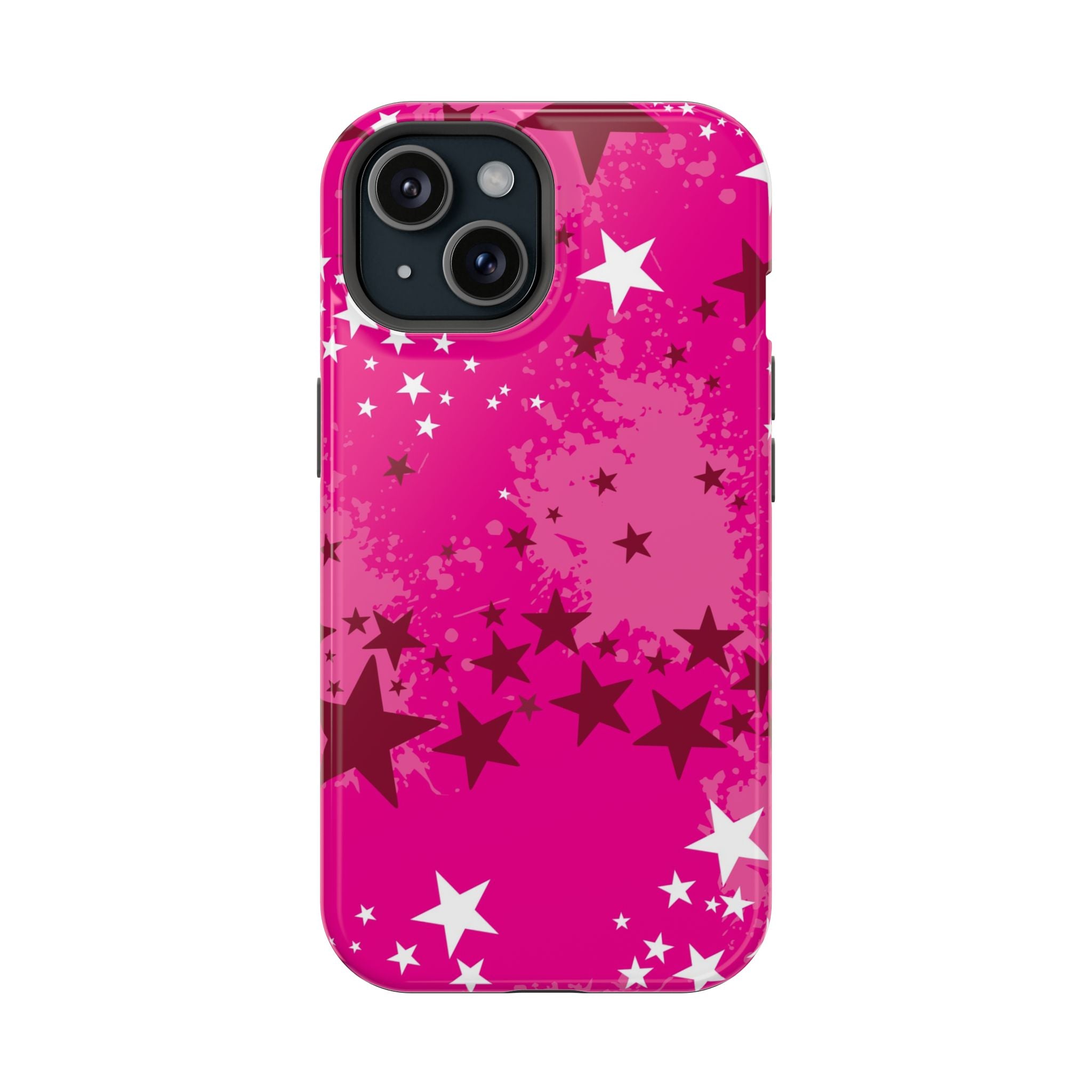Pink Static Tough iPhone Case