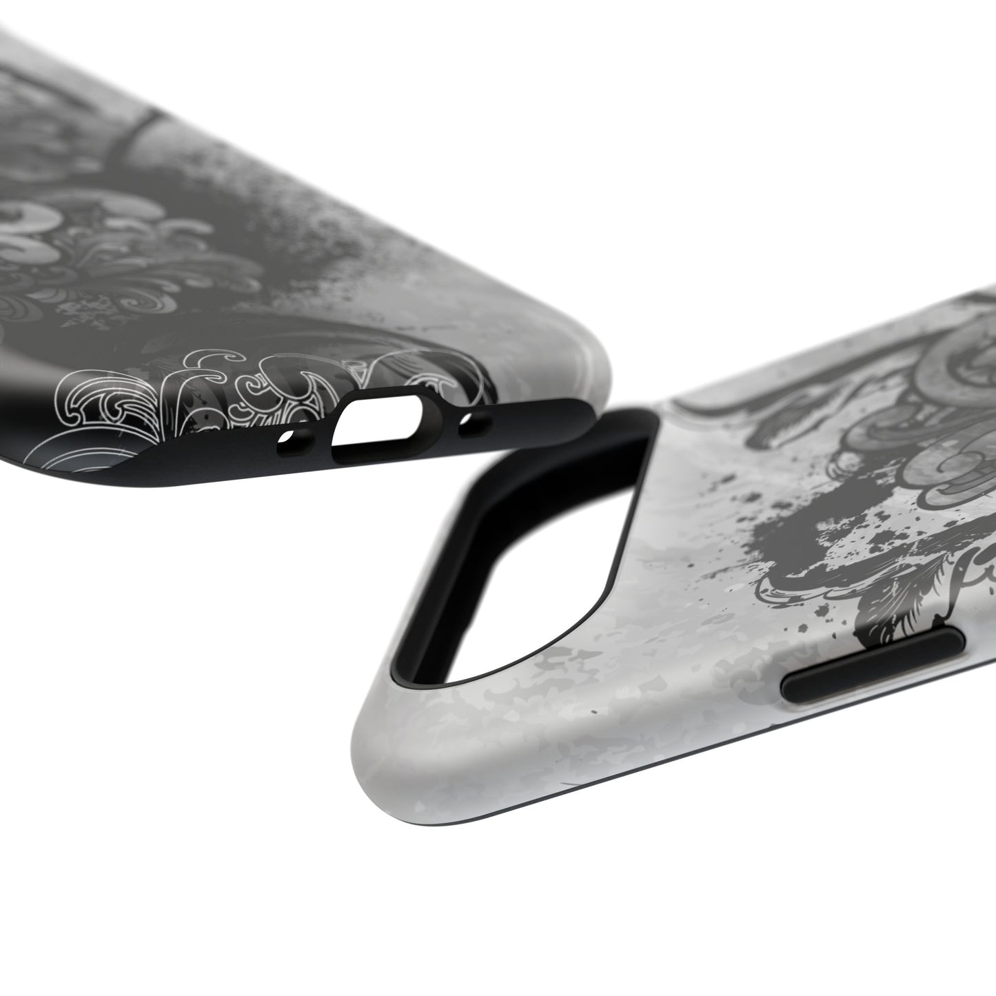 Charcoal Echo Tough iPhone Case