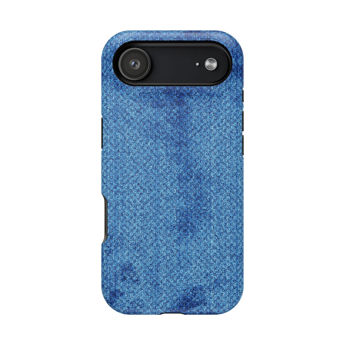 Blue Denim MagSafe Tough iPhone Case