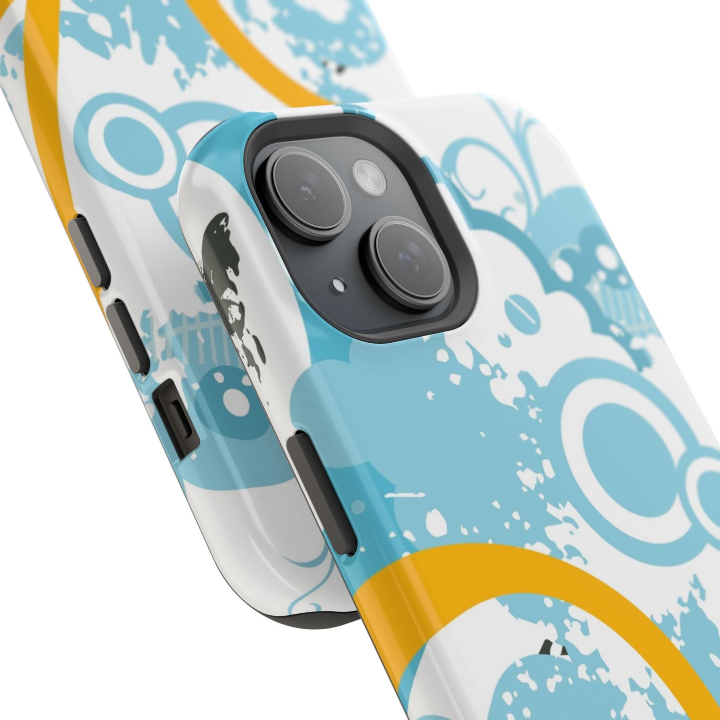 Cloud Circuit Tough iPhone Case
