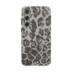 Grey Leopard Tough Samsung Case
