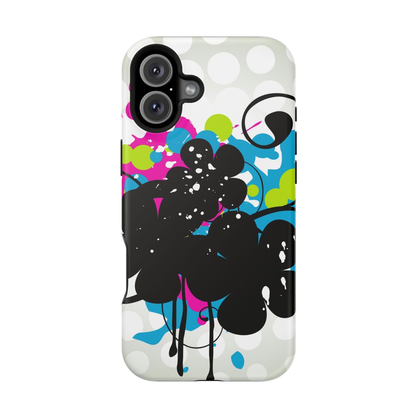 Electric Bloom Tough iPhone Case