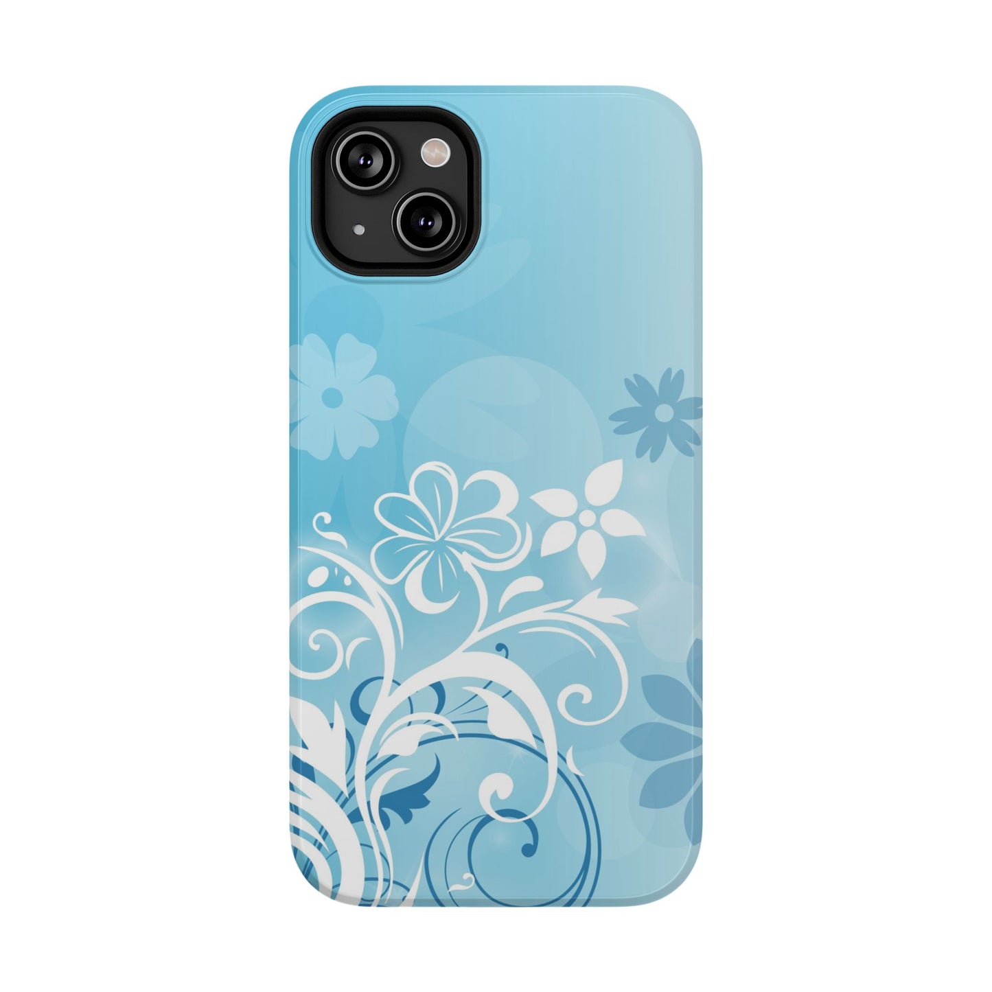 Blue Mood Tough iPhone Case