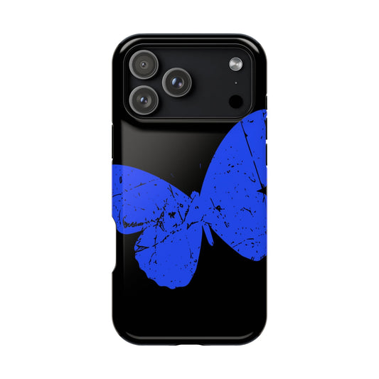Blue Flight MagSafe Tough iPhone Case
