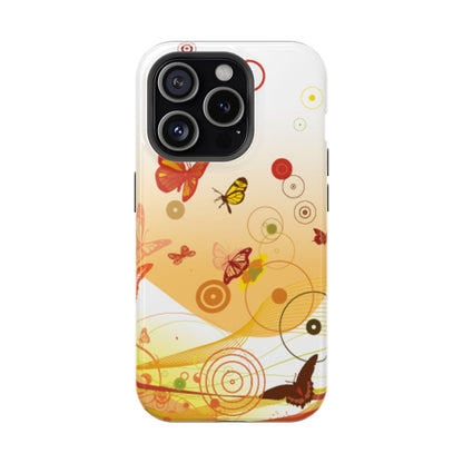 Amber Wings Tough iPhone Case