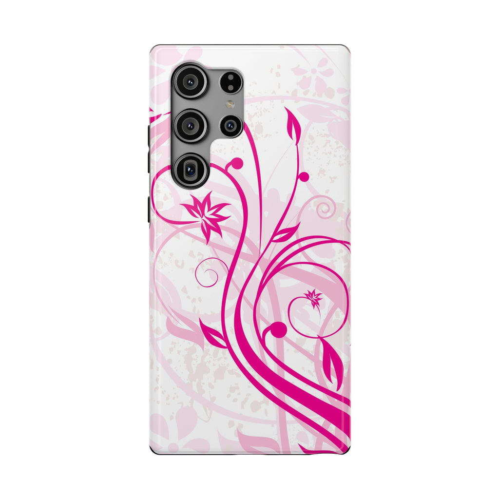 Flora Fuchsia Tough Samsung Case