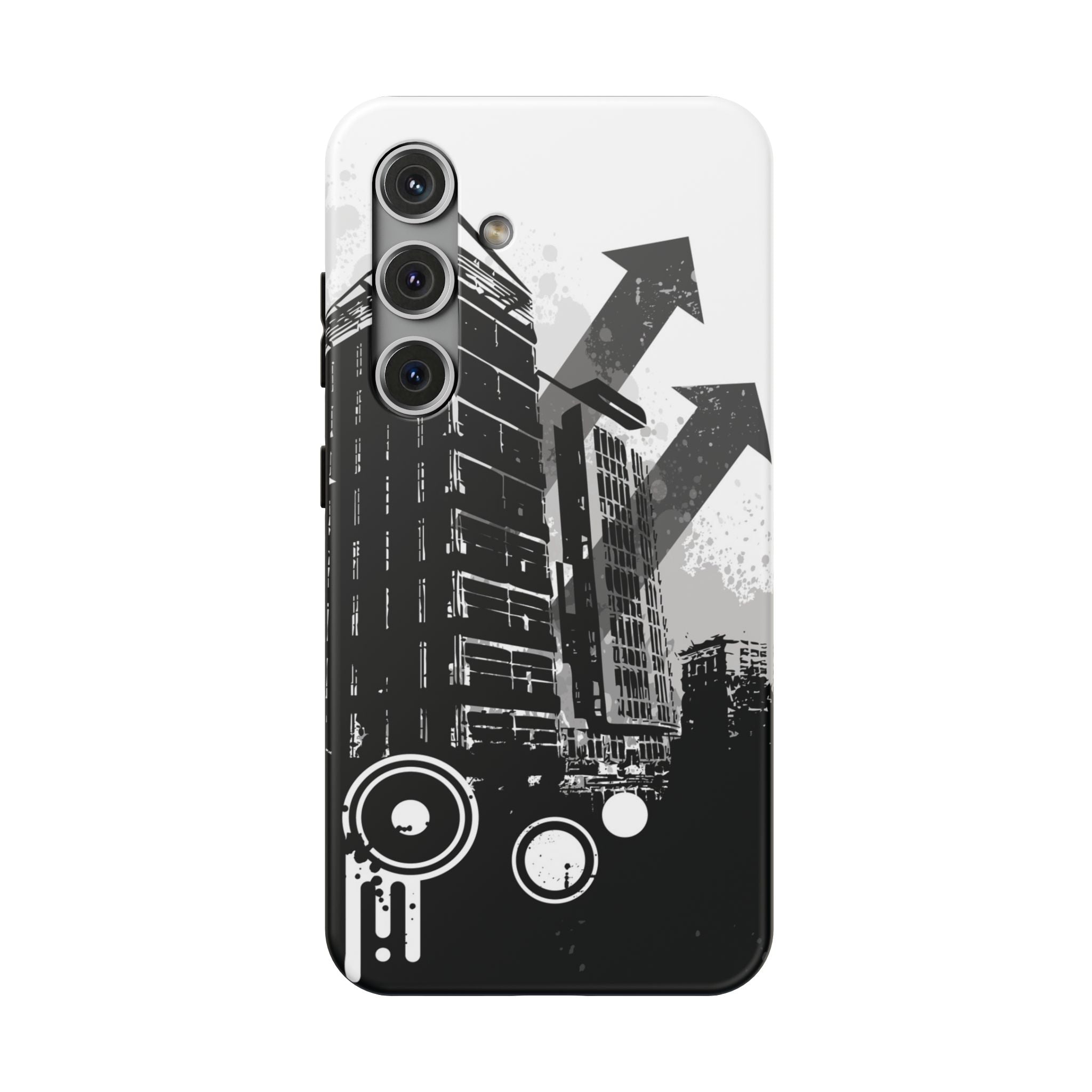 Monochrome City Tough Samsung Case
