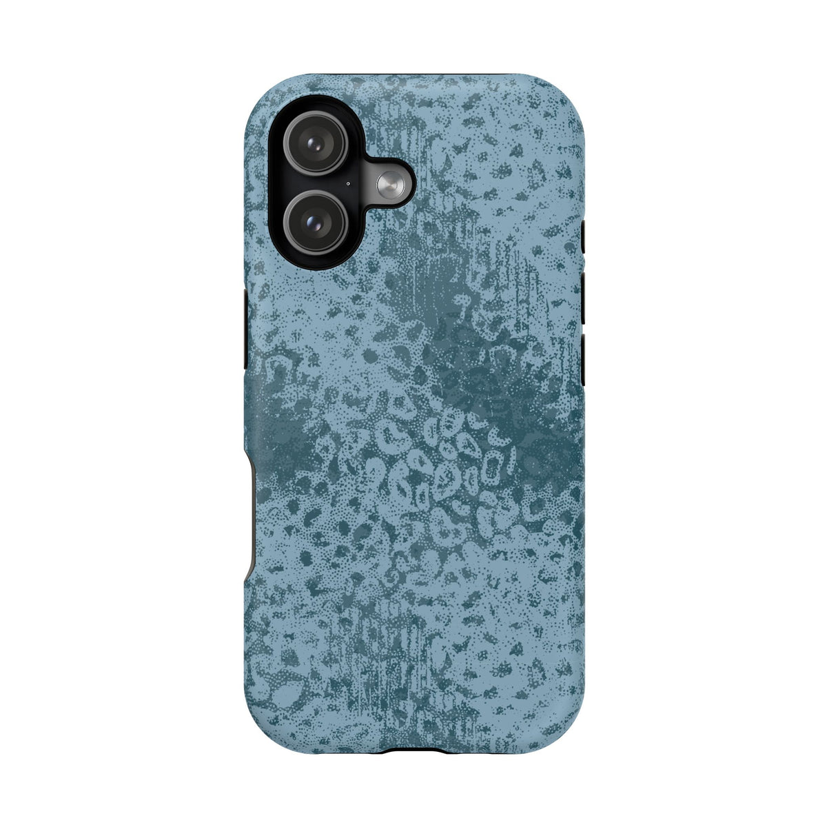 Blue Leopard MagSafe Tough iPhone Case