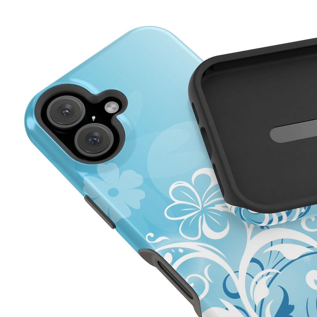 Blue Mood Tough iPhone Case