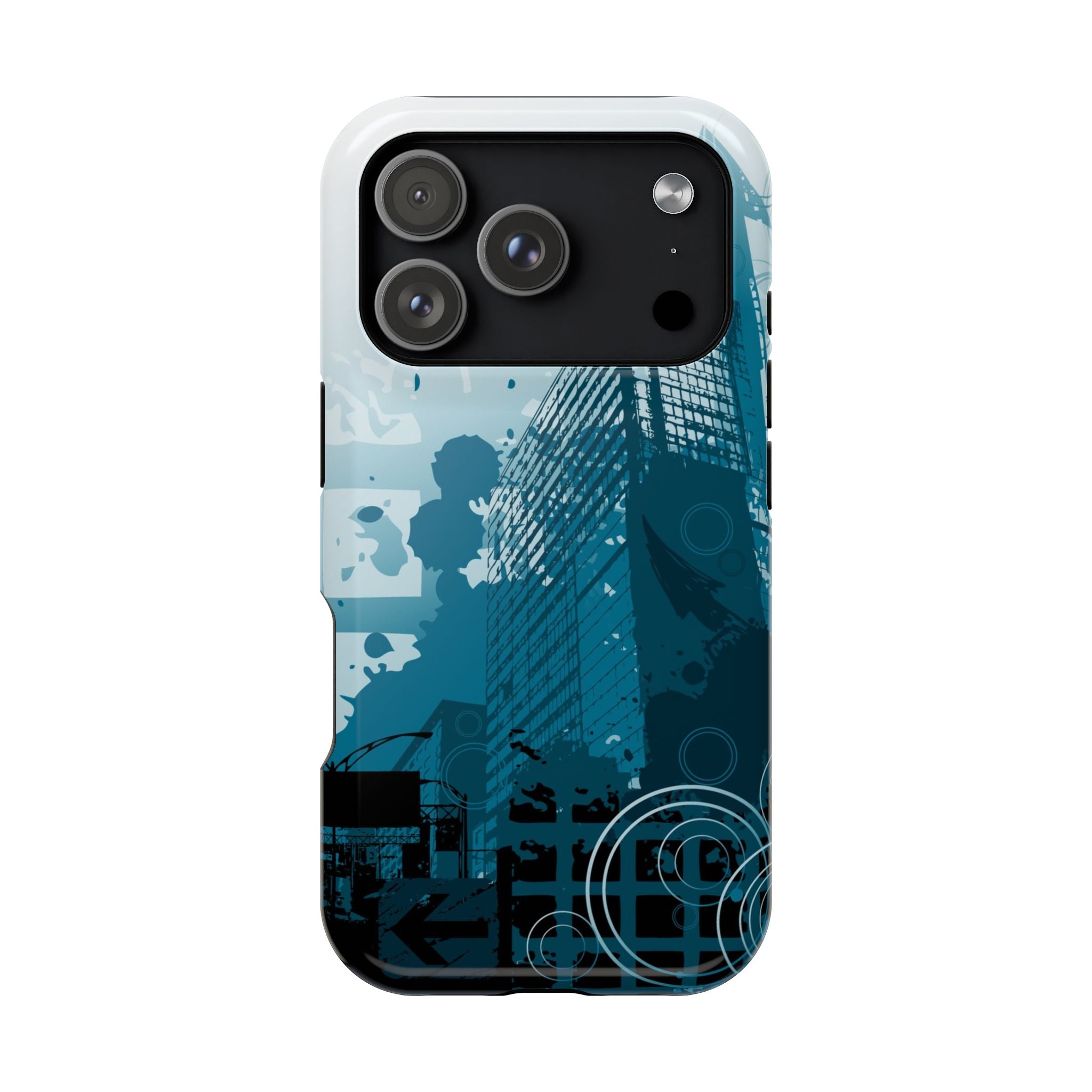 Blue Noise Tough iPhone Case