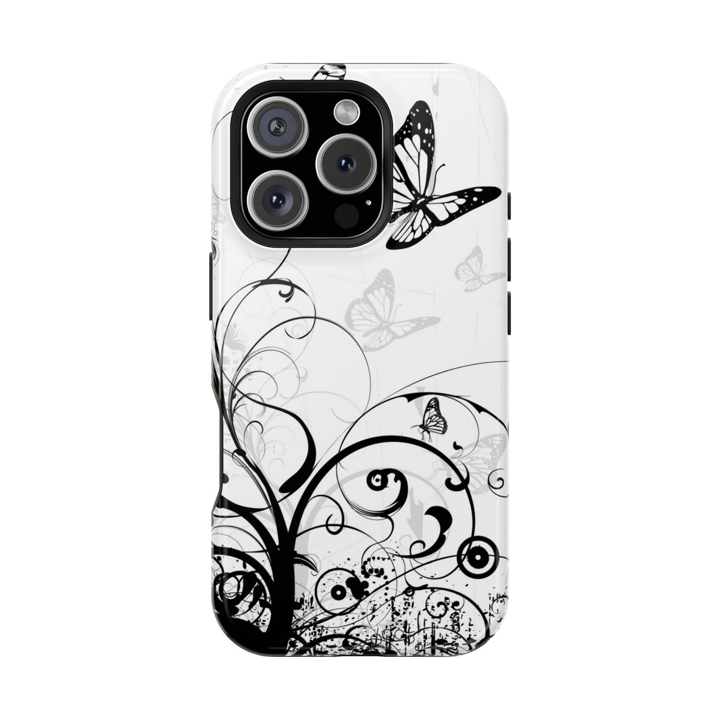 Night Flutter Tough iPhone Case