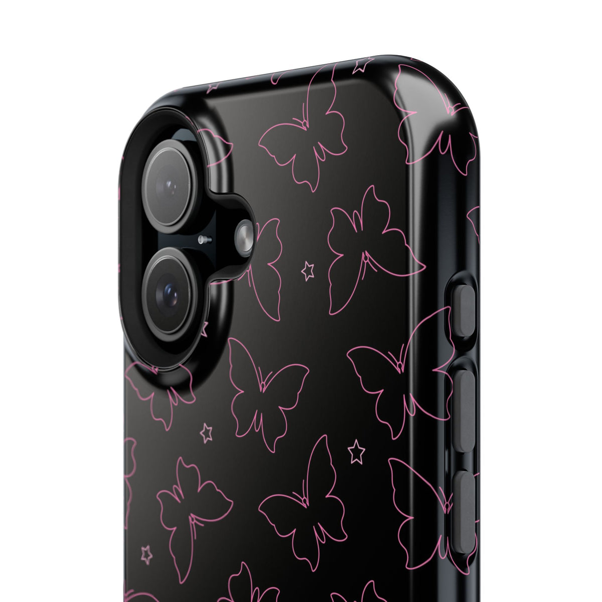 Midnight Flutter MagSafe Tough iPhone Case