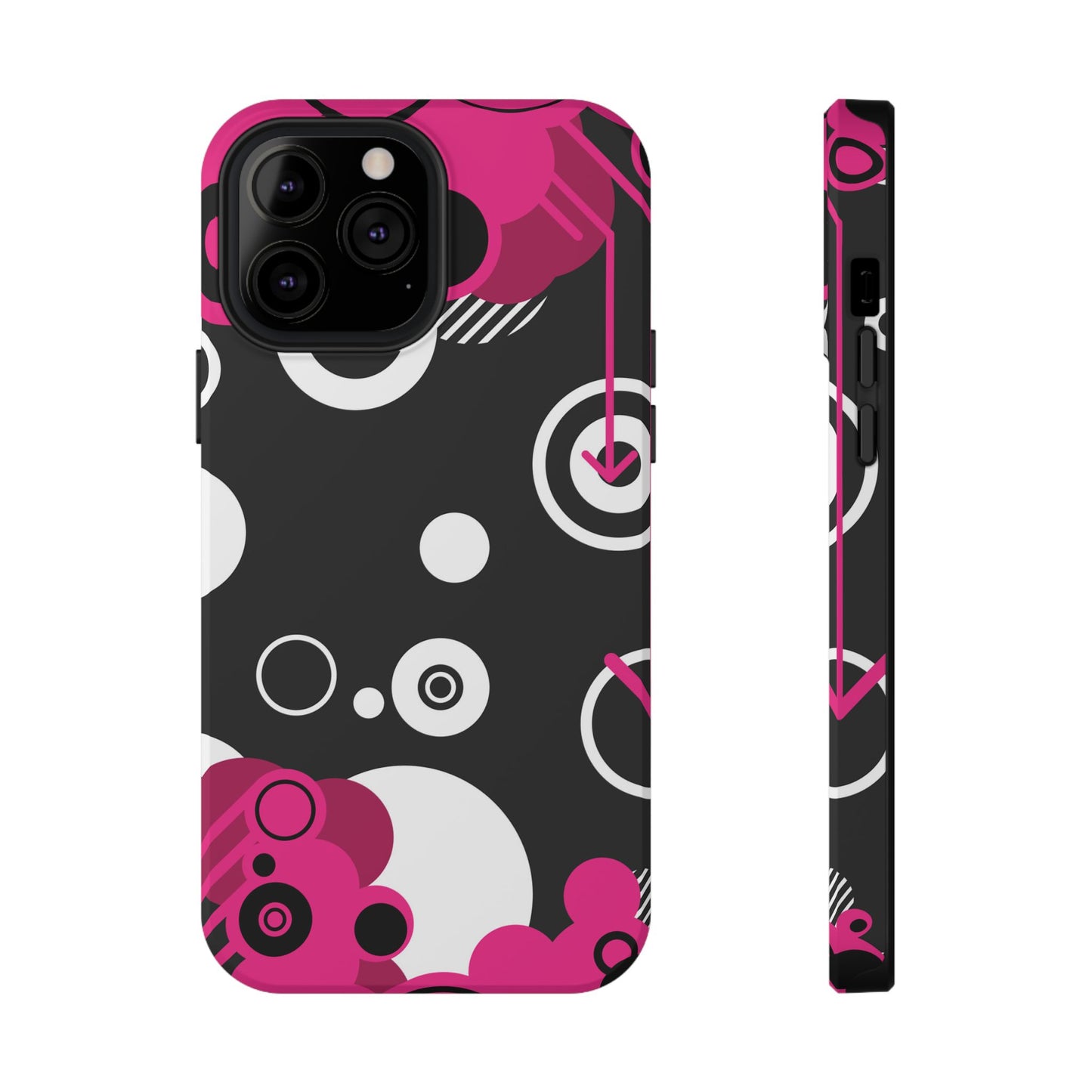 Pink Arrow Tough iPhone Case