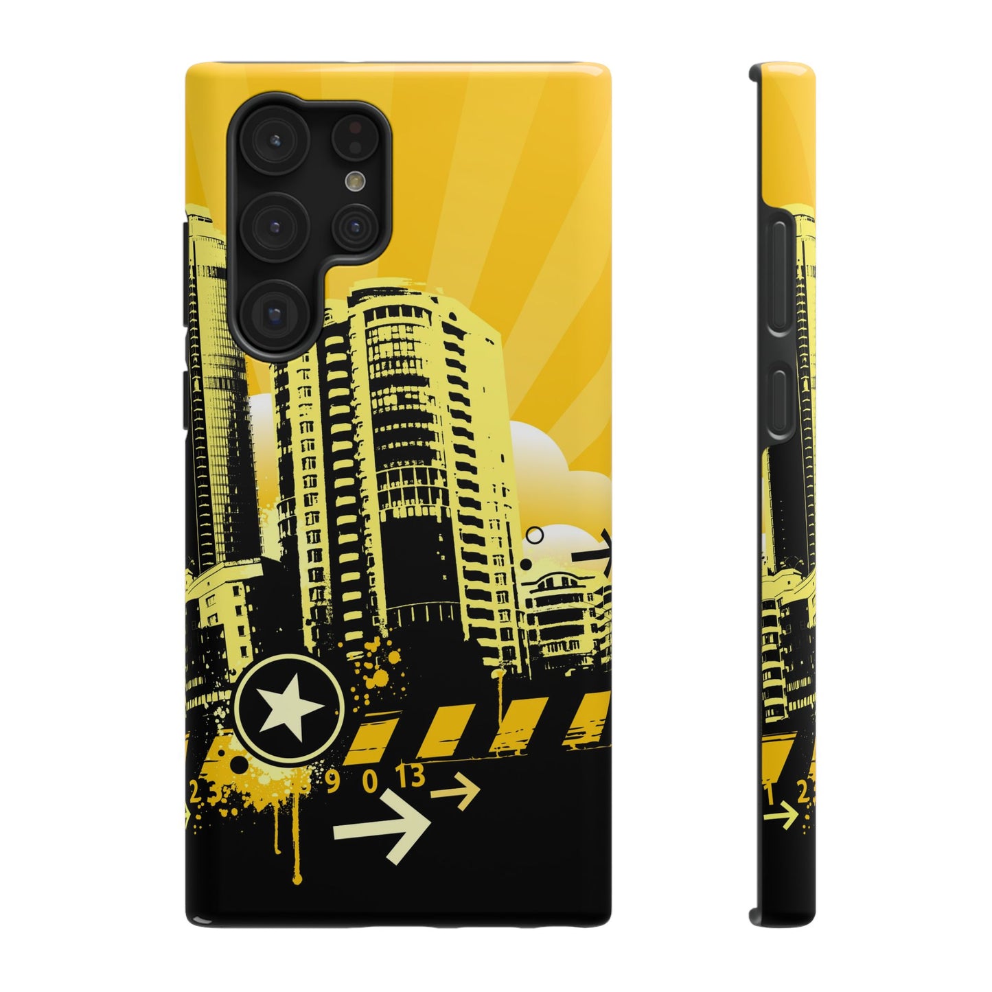 Yellow City Tough Samsung Case