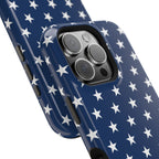 Deep Blue Stars Tough iPhone Case