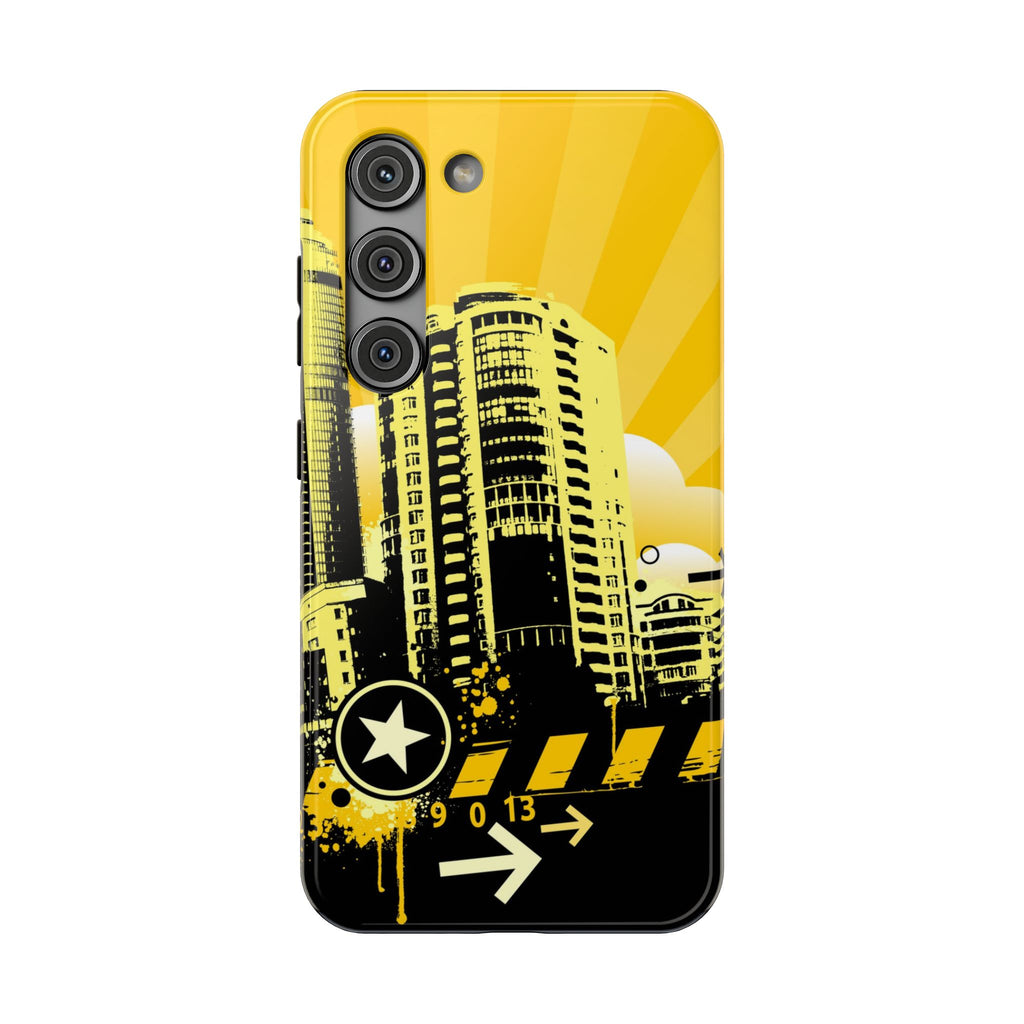 Yellow City Tough Samsung Case