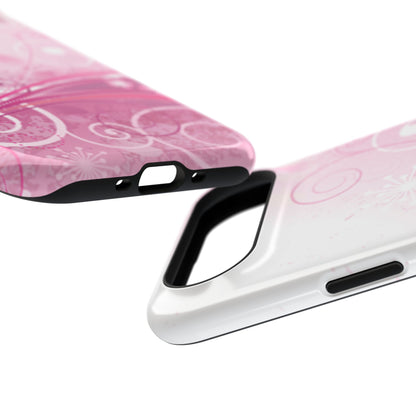 Faded Petals Tough iPhone Case